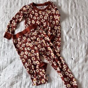 Little Sleepies - Floral Pajama Set